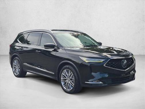 Black 2022 Acura MDX Advance Package
