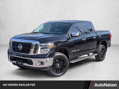 Magnetic Black 2018 Nissan Titan SL