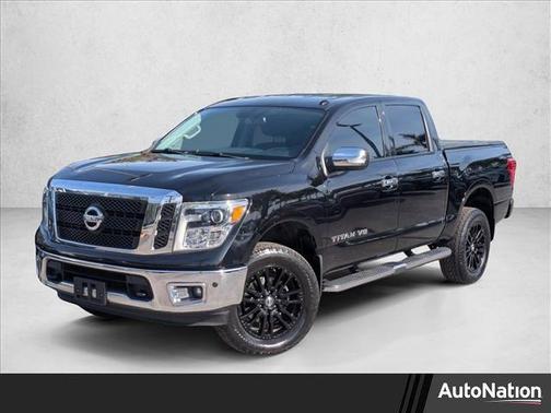 Magnetic Black 2018 Nissan Titan SL
