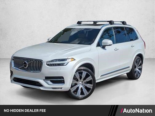 Crystal White Metallic 2022 Volvo XC90 T6 Inscription