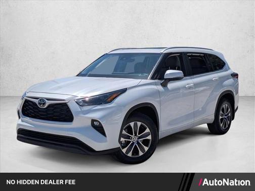 Wind Chill Pearl 2024 Toyota Highlander XLE
