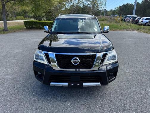 Super Black 2017 Nissan Armada Platinum