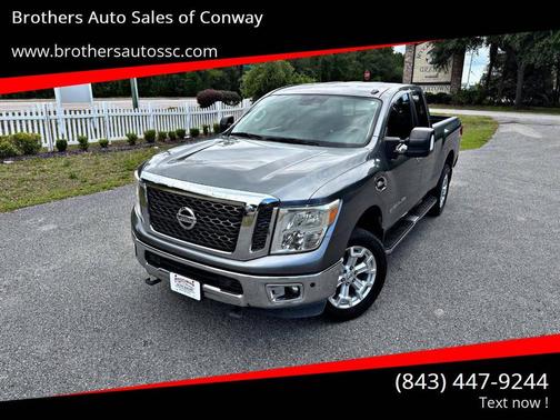 Gun Metallic 2017 Nissan Titan XD SV