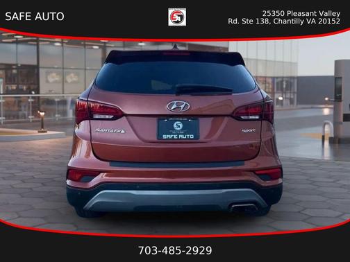 Canyon Copper 2017 Hyundai Santa Fe Sport 2.4L