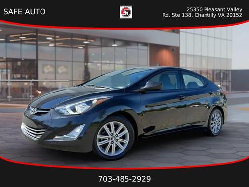 Phantom Black 2016 Hyundai ELANTRA SE