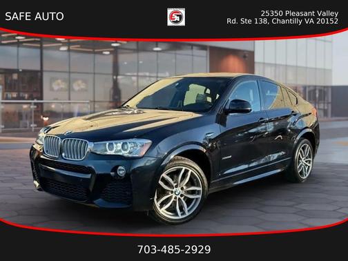 Black 2015 BMW X4 xDrive35i SUV