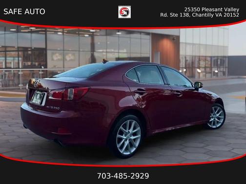 Red 2012 Lexus IS 250 Base