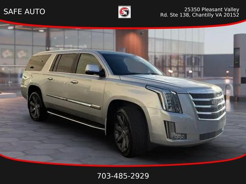 Radiant Silver Metallic 2016 Cadillac Escalade ESV Sport