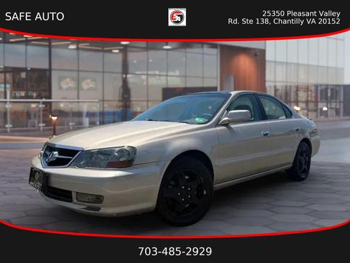 Beige 2002 Acura TL 3.2 Sedan