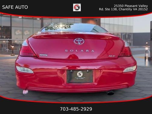 Absolutely Red 2007 Toyota Camry Solara SE Sport