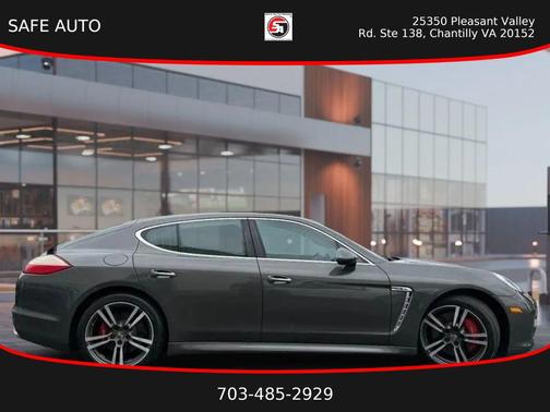 Agate Grey Metallic 2013 Porsche Panamera Turbo S
