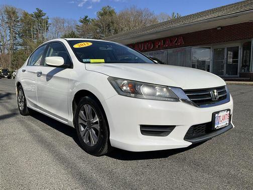 White Orchid Pearl 2013 Honda Accord LX