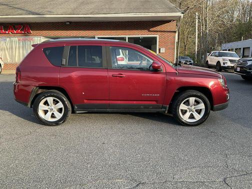 Deep Cherry Red Crystal Pearlcoat 2015 Jeep Compass High Altitude