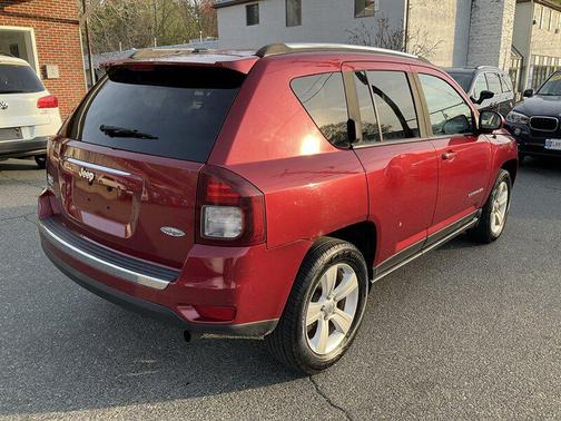 Deep Cherry Red Crystal Pearlcoat 2015 Jeep Compass High Altitude
