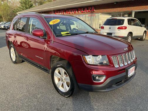 Deep Cherry Red Crystal Pearlcoat 2015 Jeep Compass High Altitude