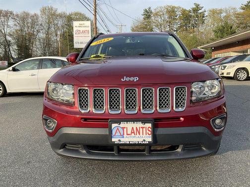 Deep Cherry Red Crystal Pearlcoat 2015 Jeep Compass High Altitude