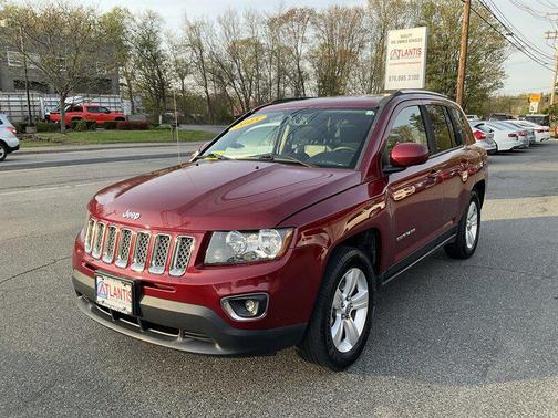Deep Cherry Red Crystal Pearlcoat 2015 Jeep Compass High Altitude