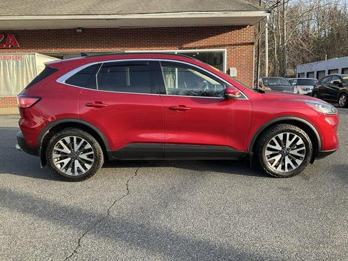 Rapid Red Metallic Tinted Clearcoat 2020 Ford Escape Titanium