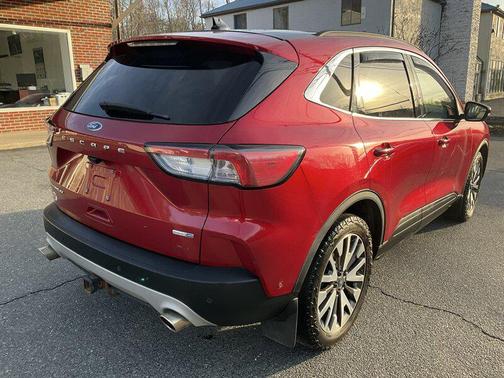 Rapid Red Metallic Tinted Clearcoat 2020 Ford Escape Titanium