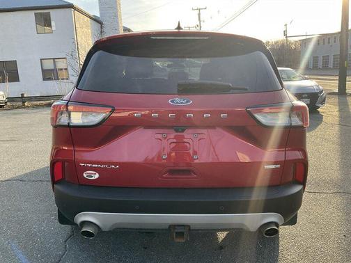 Rapid Red Metallic Tinted Clearcoat 2020 Ford Escape Titanium