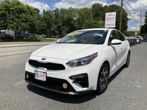Clear White 2020 Kia Forte LXS