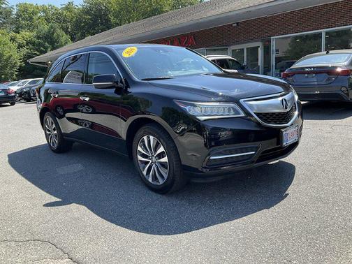 Crystal Black Pearl 2016 Acura MDX 3.5L w/Technology Package