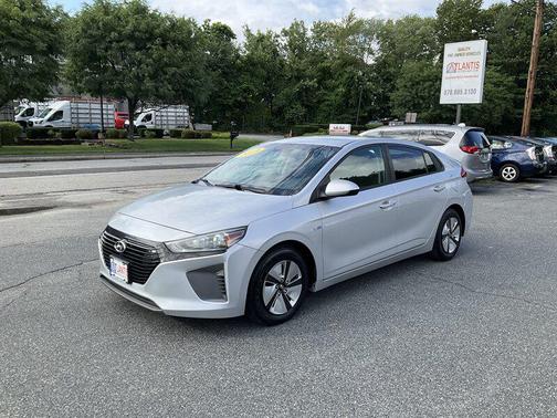 Symphony Air Silver Metallic 2019 Hyundai IONIQ Hybrid Blue