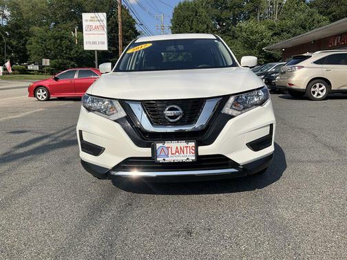 Glacier White 2017 Nissan Rogue S