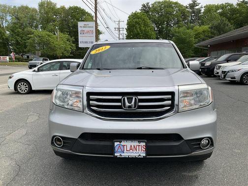 Alabaster Silver Metallic 2012 Honda Pilot EX-L