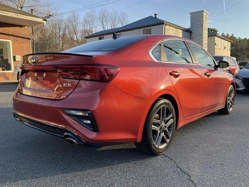 Fire Orange 2019 Kia Forte EX