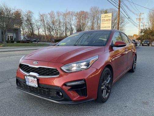 Fire Orange 2019 Kia Forte EX