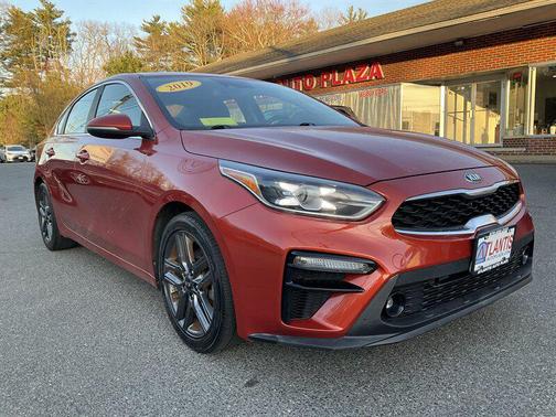 Fire Orange 2019 Kia Forte EX