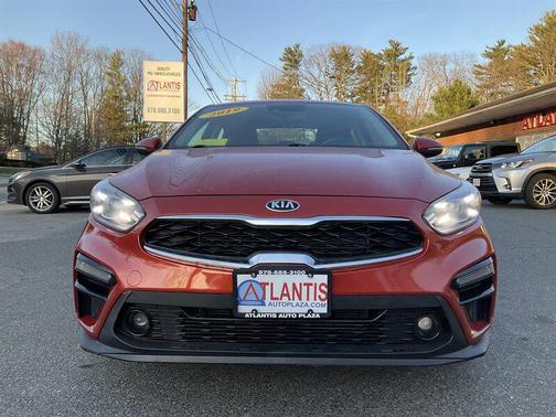 Fire Orange 2019 Kia Forte EX