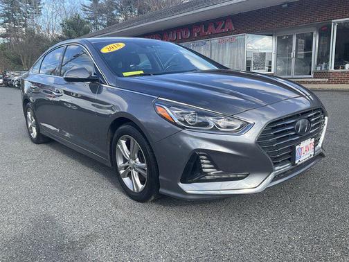 Machine Gray 2018 Hyundai SONATA Limited