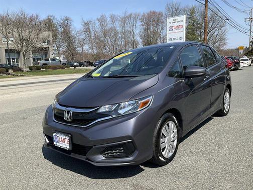 Modern Steel Metallic 2018 Honda Fit LX