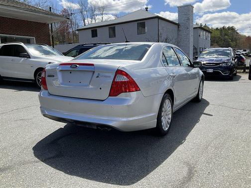 Ingot Silver Metallic 2012 Ford Fusion Hybrid Base