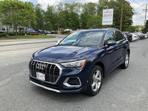 Cosmos Blue Metallic 2020 Audi Q3 45 Premium