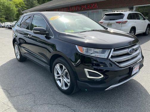 Shadow Black 2017 Ford Edge Titanium