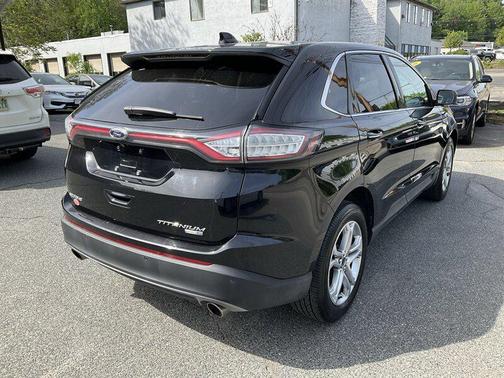 Shadow Black 2017 Ford Edge Titanium