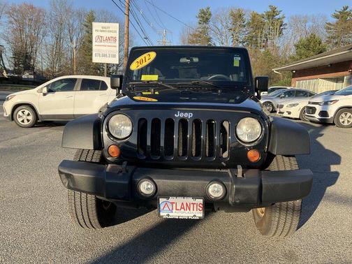 Black Clearcoat 2012 Jeep Wrangler Sport