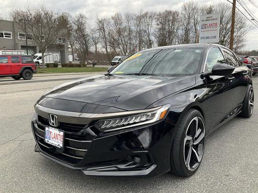 Crystal Black Pearl 2021 Honda Accord Sport 1.5T