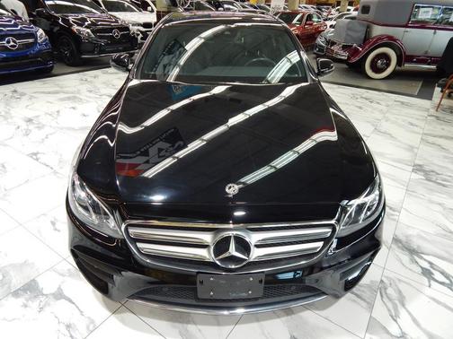 Black 2018 Mercedes-Benz E-Class 4MATIC