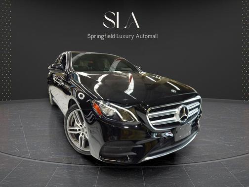 Black 2018 Mercedes-Benz E-Class 4MATIC