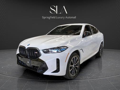 White Metallic 2026 BMW X6 M60i