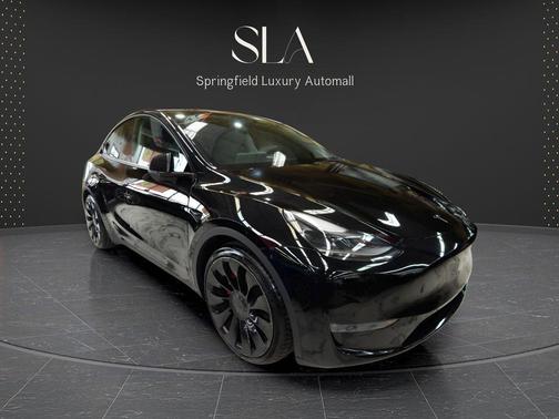 Pearl White Multi-Coat 2022 Tesla Model Y Performance Dual Motor All-Wheel Drive