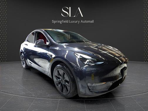 Stealth Grey 2025 Tesla Model Y Long Range Dual Motor All-Wheel Drive