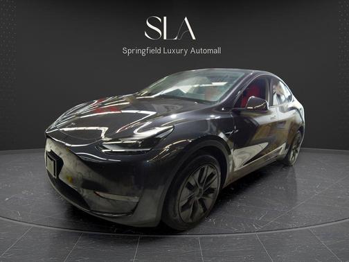 Stealth Grey 2025 Tesla Model Y Long Range Dual Motor All-Wheel Drive