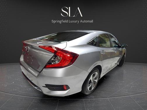 Gray 2021 Honda Civic LX