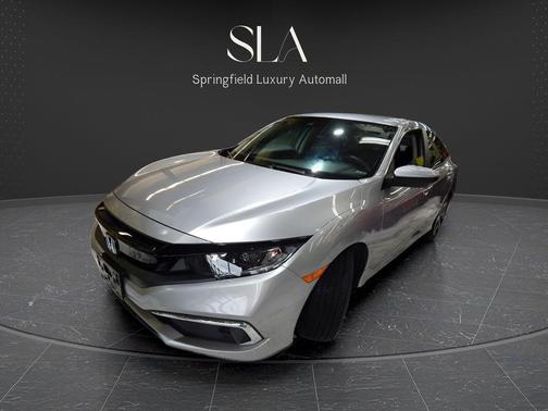 Gray 2021 Honda Civic LX