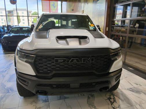 Bright White Clearcoat 2025 RAM 1500 RHO Crew Cab 4x4 5'7' Box